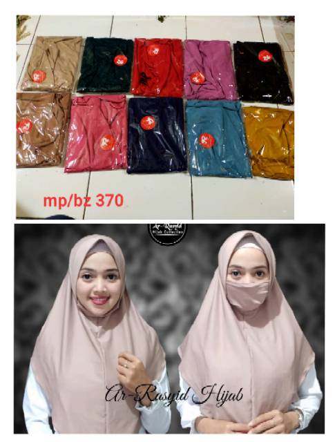 Hijab niqob/ kerudung masker