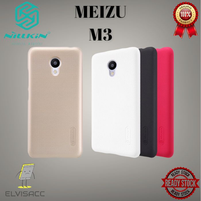 MEIZU M3 NILLKIN HARDCAASE FROSTED SHIELD ORIGINAL MEIZU M3