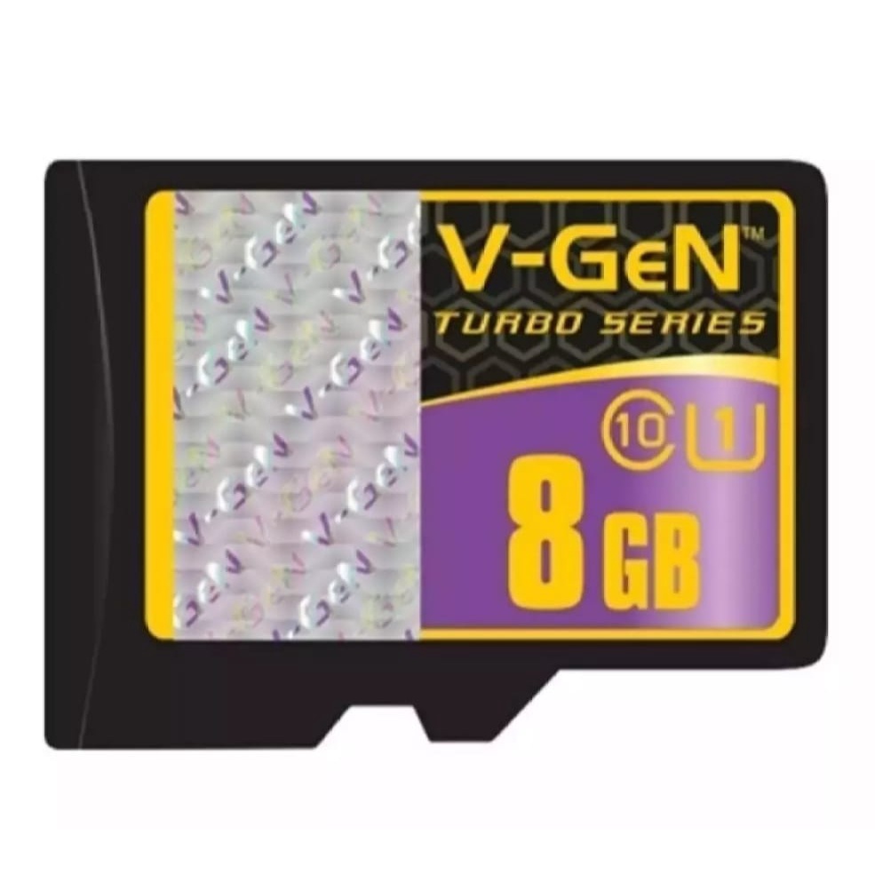 Memory Card / Micro SD V-GEN Turbo Series 100MB/s 8GB / 16GB / 32GB / 64GB Class 10 Series Micro SD V-GEN Memory Card HP V-GEN-ORIGINAL