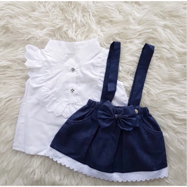 Cute baby casual+ cute overall