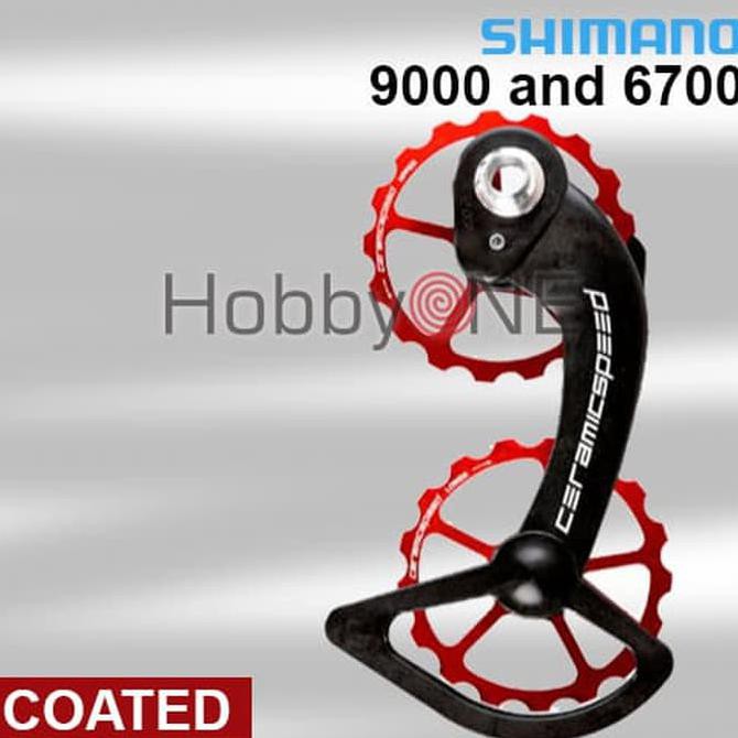 Ceramic Speed Ospw Coated Dura Ace 9000 7900 And Ultegra 6800 Red