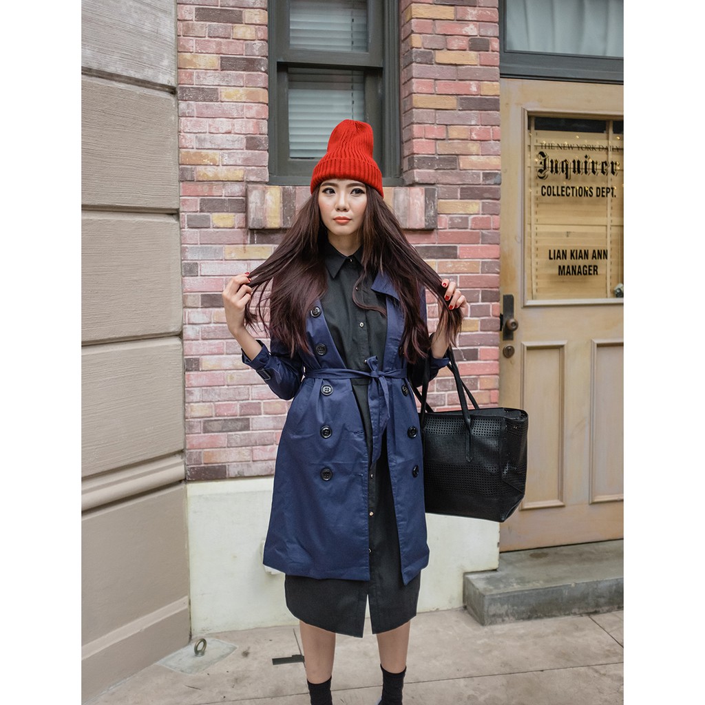 Yuan Market - 70s Belted Duster Coat