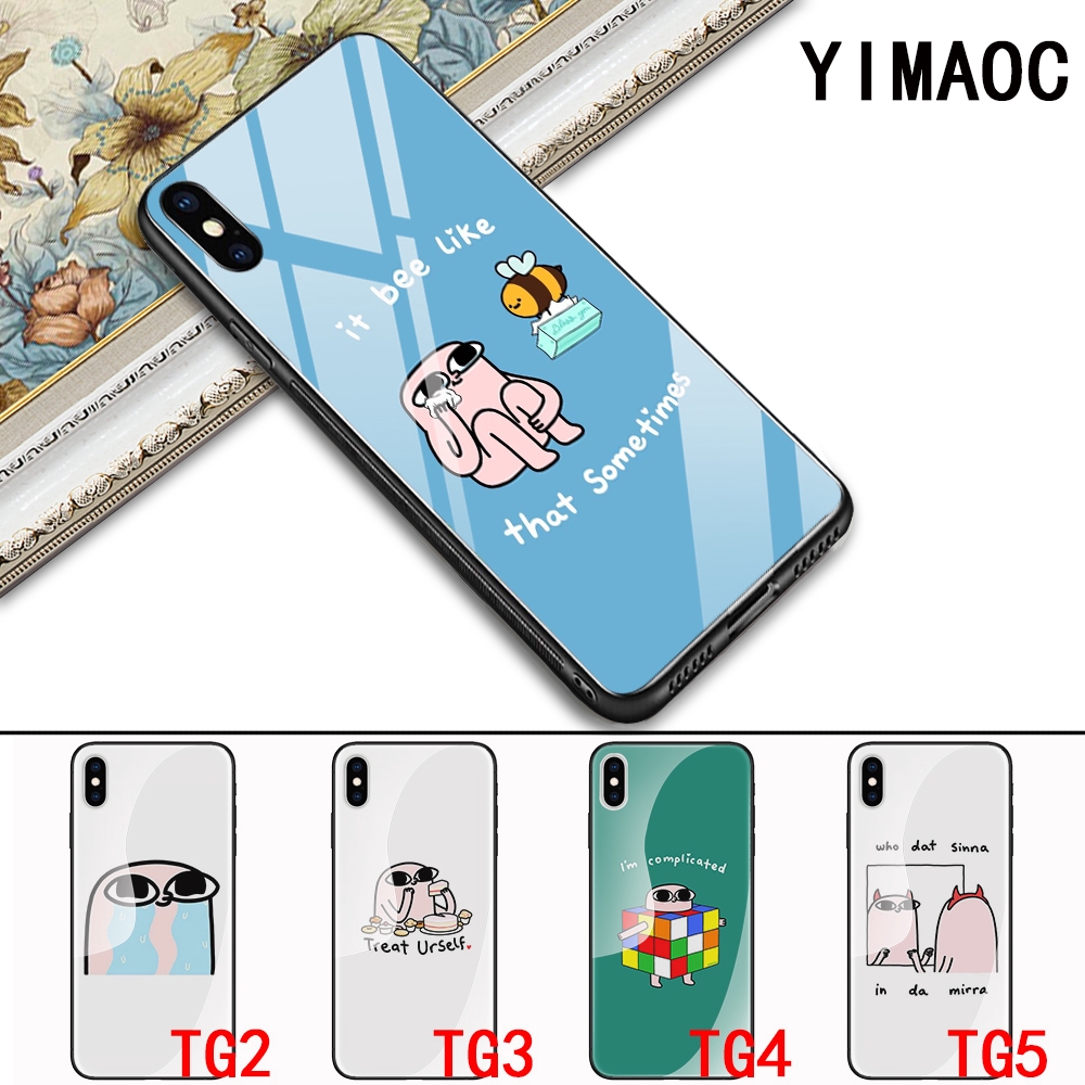 Case Hp Gambar Kartun Lucu Untuk Samsung S7 Edge S8 S9 S10