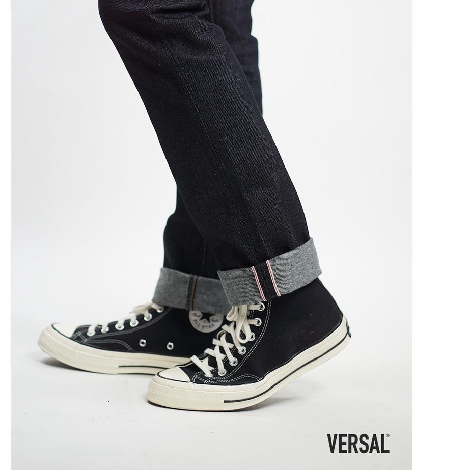 [PRODUK VHQF7] VERSAL - SELVEDGE ACCENT INDIGO DENIM 13OZ - MORFEM (RS) NVE