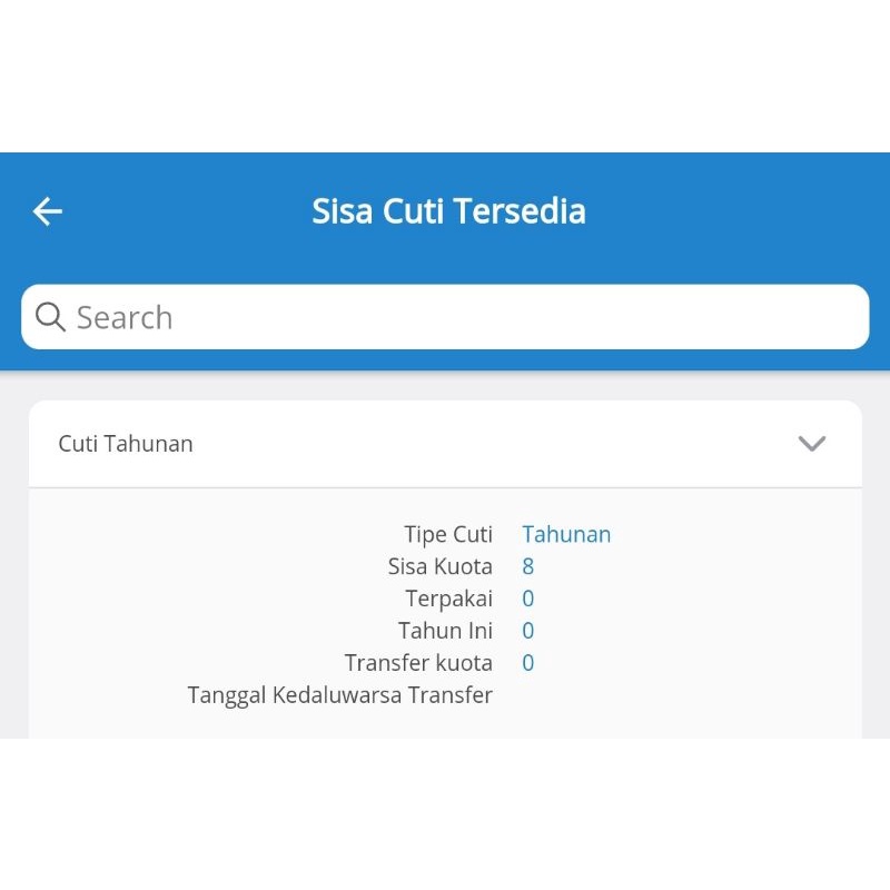 CUTI TAHUNAN VILLA PARFUM