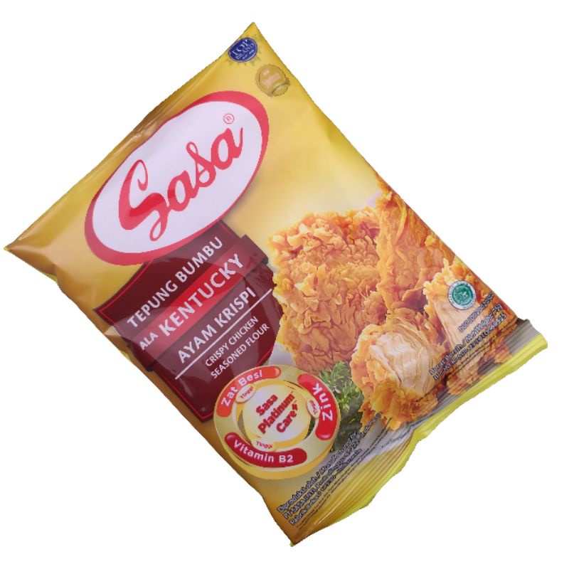 

TEPUNG BUMBU SASA AYAM KRISPI KENTUCKY Netto 75g x 10pcs