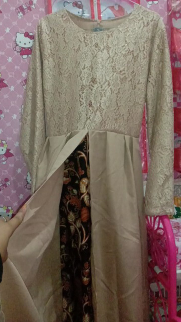 (flashsale) Cp Sarwendah Couple Batik Kebaya Brukat  Jumbo Xl