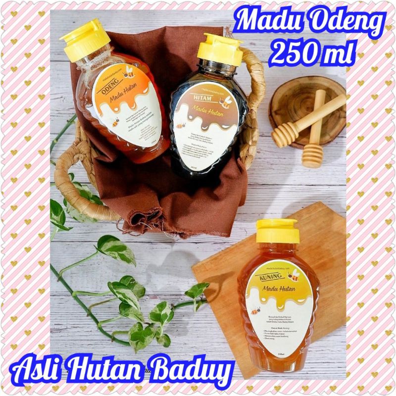 

Madu Hutan Baduy. Madu odeng, madu kuning dan madu hitam 250 ml