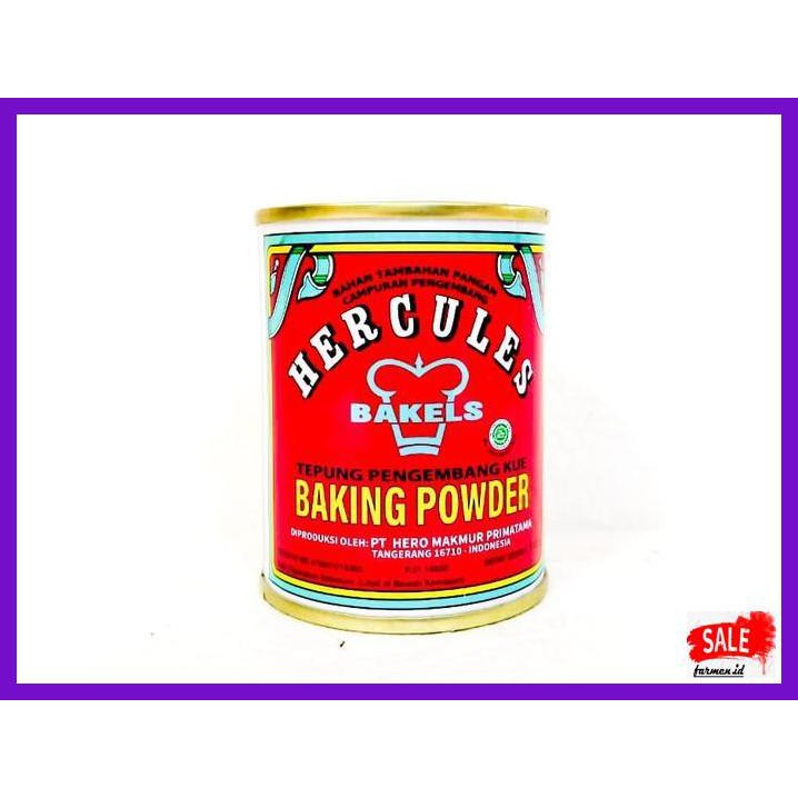 

DERPOWBAKING- HERCULES BAKING POWDER 110 GR -ASLIII.