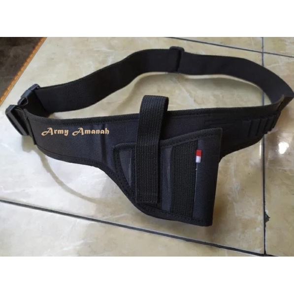 SARUNG PISTOL SABUK /COD/ HOLSTER/ AIRSOFT/PISTOL CASE/ SARUNG PISTOL REVOLVER/SARUNG PISTOL GLOCK /