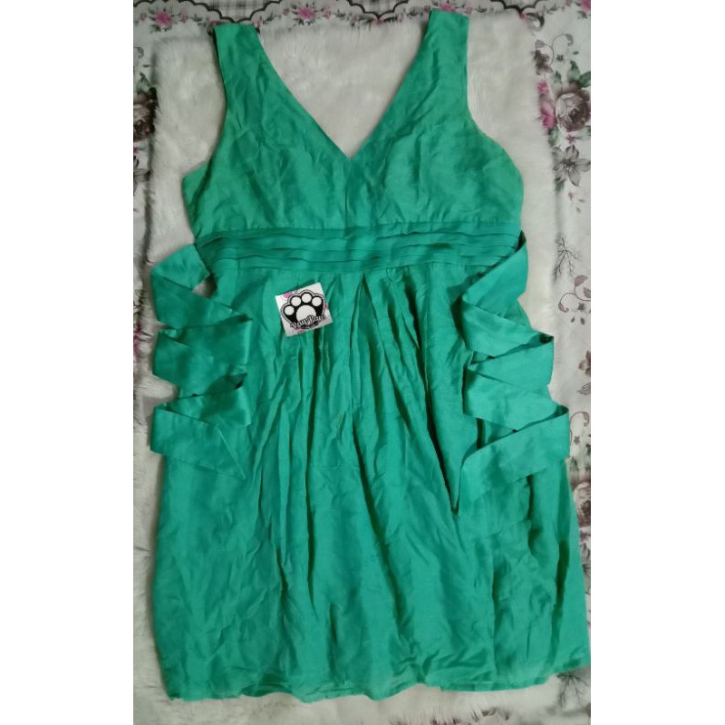 Dress mini hijau mint