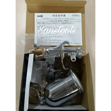SprayGun Meiji f110 G15 tabung atas Japan asli spray cat gun Original