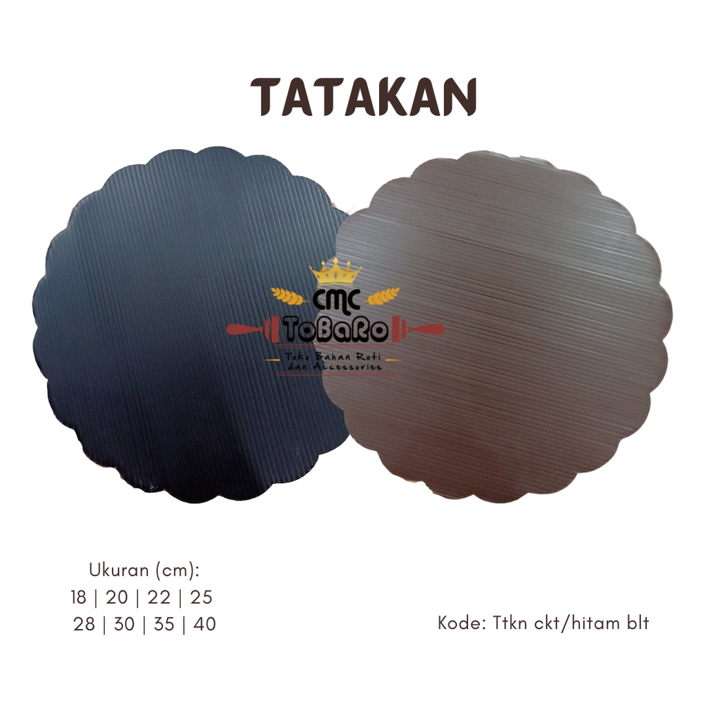 Tatakan Kue | Alas Kue | Alas Cake | Alas Kue Tart | Tatakan Bulat |  Tatakan Kue Tart | Tatakan Kue