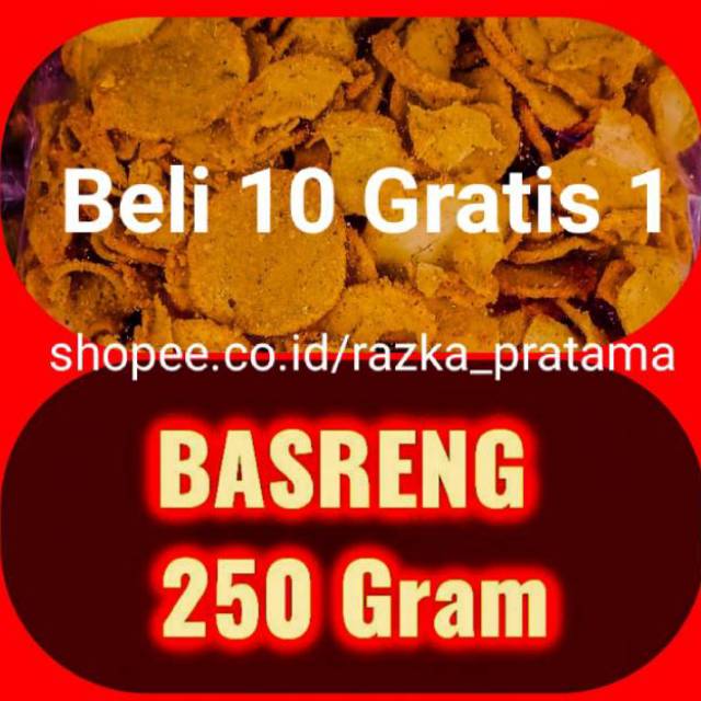 

Basreng Pedas 250 gram