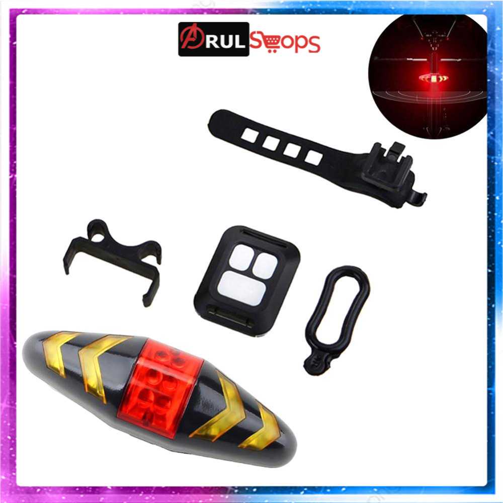 WASAFIRE Lampu Sepeda Rem Sein Kiri Kanan dengan Remote - SP49