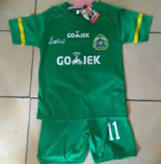Jersey Persikabo Kids Home Liga 2 Gojek 2018 Hijau Setelan Anak Terbaru Lokal