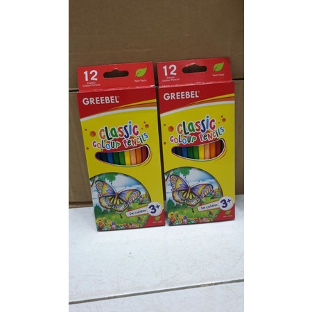 

Pensil Warna Greebel Clasic 12 warna panjang