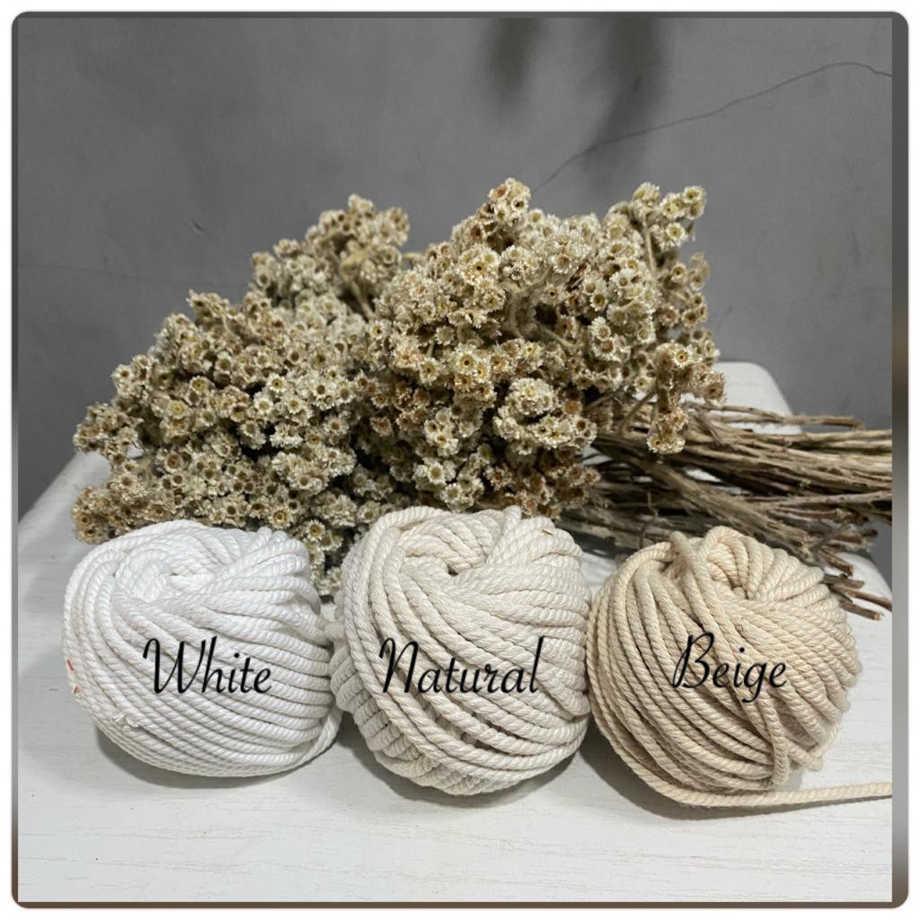 tali katun bali 2mm 3mm 4mm 100gr