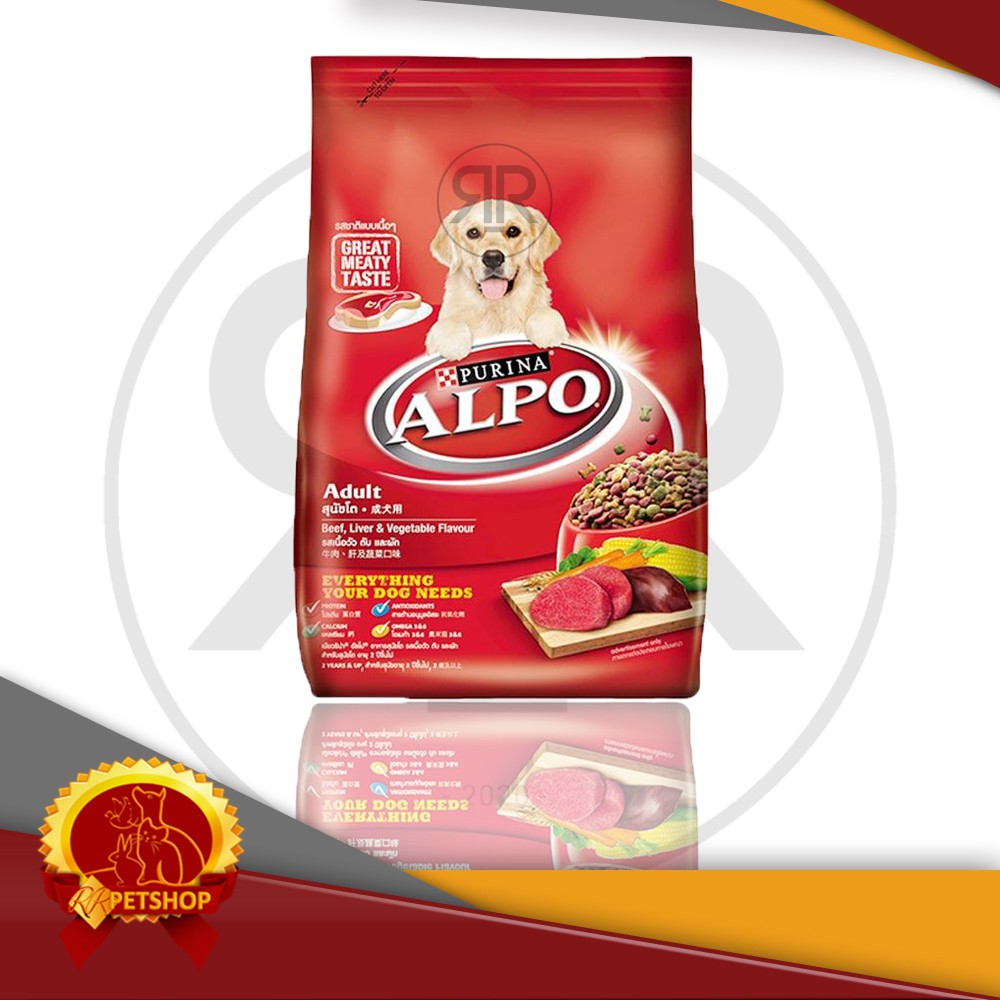 Makanan Anjing Alpo Adult 1,5 Kg / Dog Food Alpo Puppy Beef Chicken Lamb 1,5kg