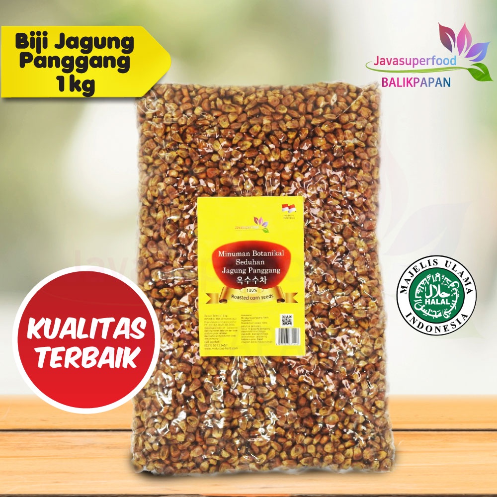 

Teh Biji Jagung Panggang Korea Utuh 1kg, 500g Lokal / Roasted Corn Seeds