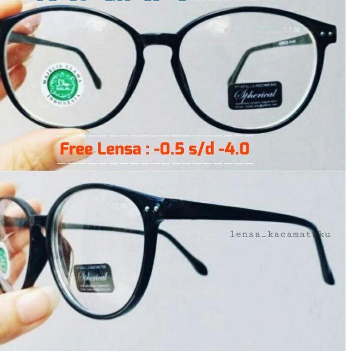 NEW  4.4 Kacamata Minus 1 2 3 4 5 6 7 Rabun Jauh Wanita Pria Myopia [KODE ]