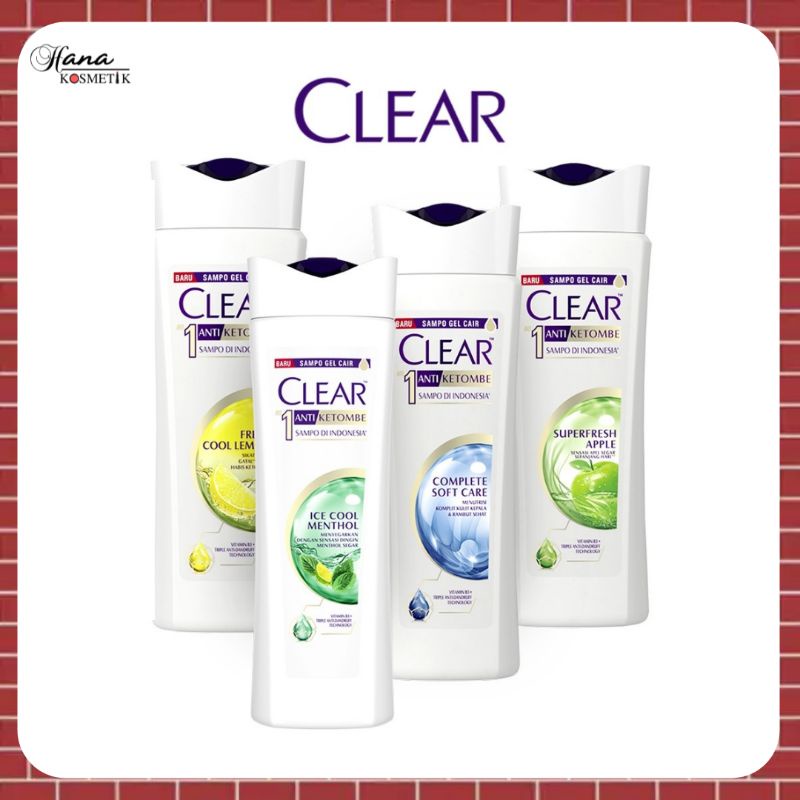 [SHAMPOO] SHAMPO CLEAR BOTOL 70 ML /160 ML /320 ml