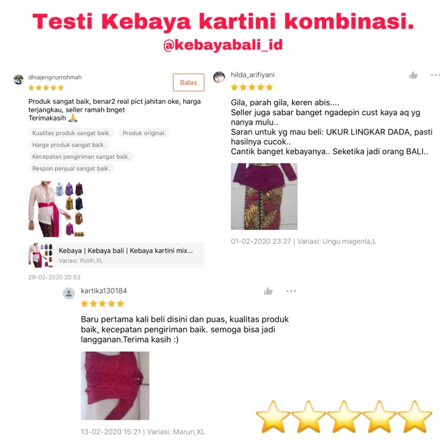 [COD] Kebaya | Kebaya bali | Kebaya kartini mix brokat | Kebaya encim modern | Kebaya wisuda