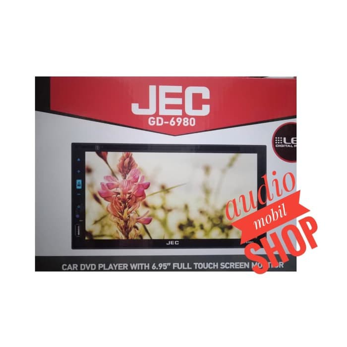 HEAD UNIT DOUBLE DIN JEC GD 6980