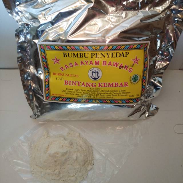 

Bumbu penyedap rasa ayam bawang 1000gr