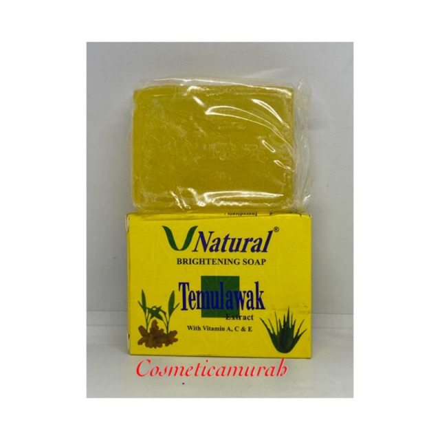 Sabun v natural original BPOM // SABUN TEMULAWAK BPOM // sabun v natural temulawak