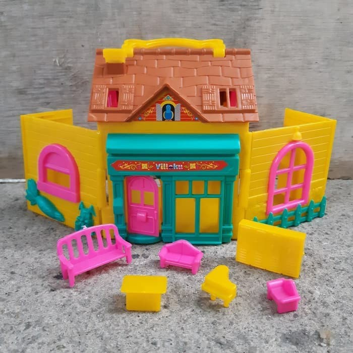 mainan villa rumah rumahan anak - mainan rumah rumahan edukatif
