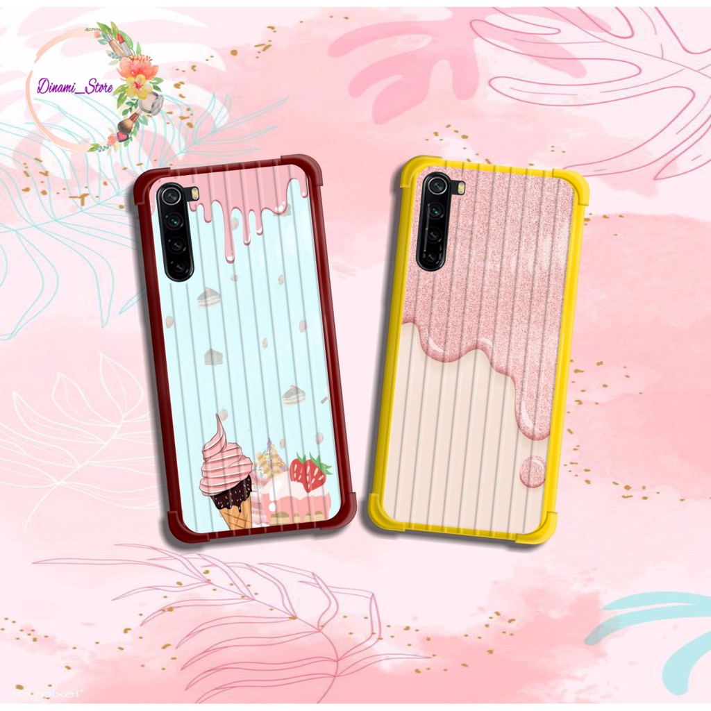 softcase Ice cream wallpaper Xiaomi Redmi 3 4a 5a 6 6a 7 7a 8 8a Pro 9 9a Note 3 4 5 6 7 8 9 DST1501