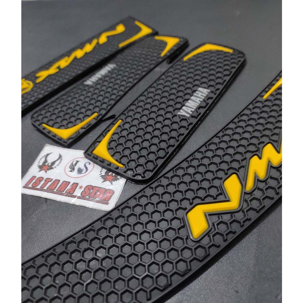 DECKPAD NEW NMAX 2020 2021 TANKPAD STICKER KARET TIMBUL PELINDUNG SET 3D YAMAHA NMAX 155 CONNECTED ABS STANDAR NON ABS PNP