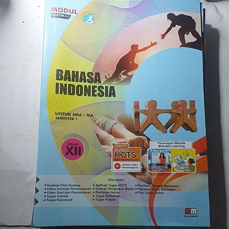lks modul BAHASA INDONESIA untuk SMA/MA kelas 12 semester 1 |master