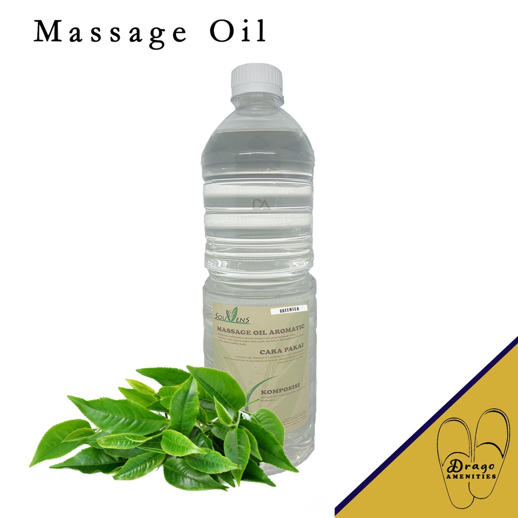 Massage Oil Souvens Minyak Pijat Wangi Aroma Lavender Jasmine Peach 1 liter Murah Premium