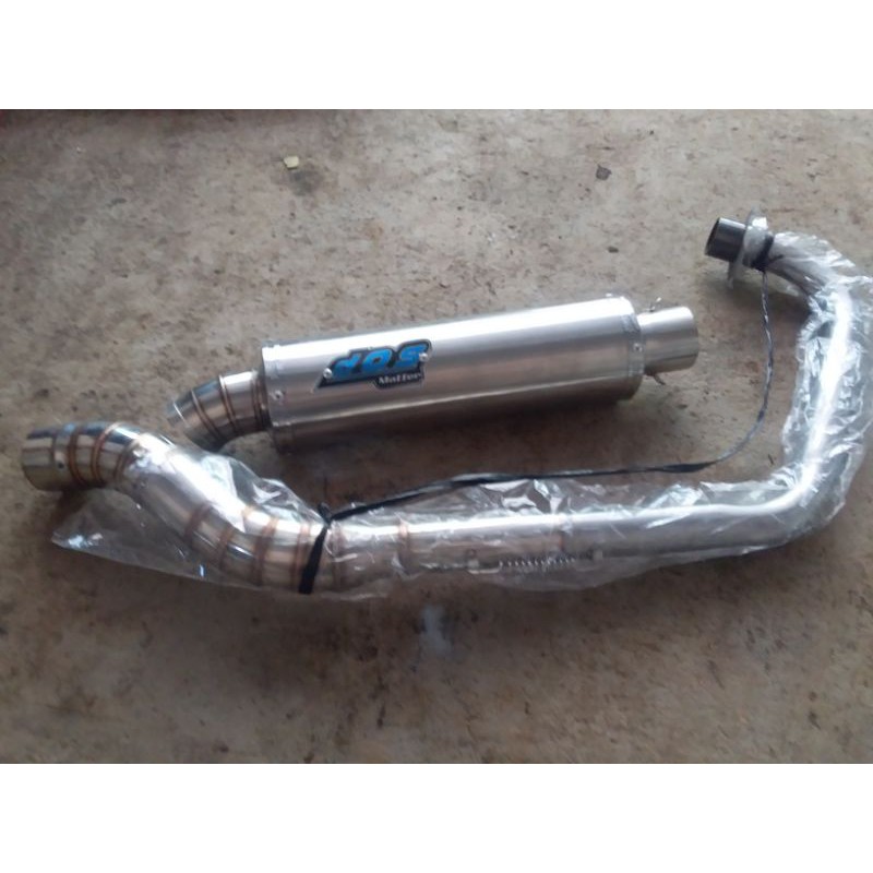 knalpot dos buat mp tiger cb gl fu