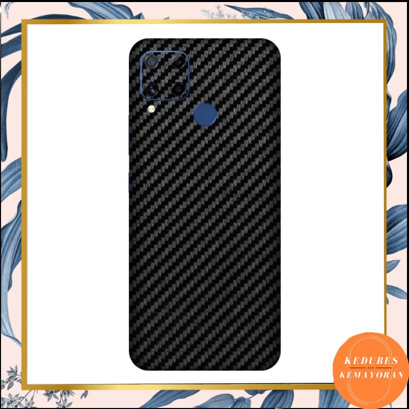 Promo skin carbon Realme C12, 5i,  C1, C15, C11, X2 PRO, C2, C3, 3 PRO Anti gores hp [KK]