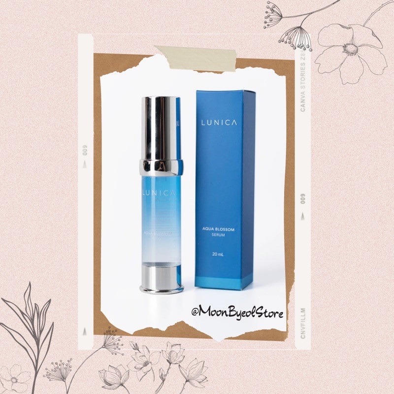 Serum Pelembap LUNICA Aqua Blossom - Serum
