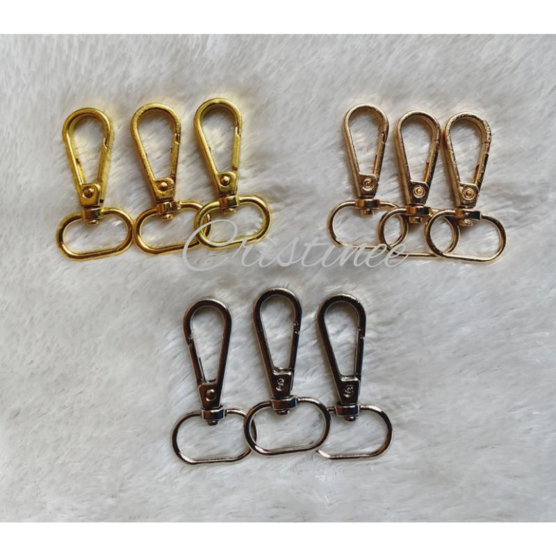 Kaitan 2cm Gold dan rosegold (12pcs)