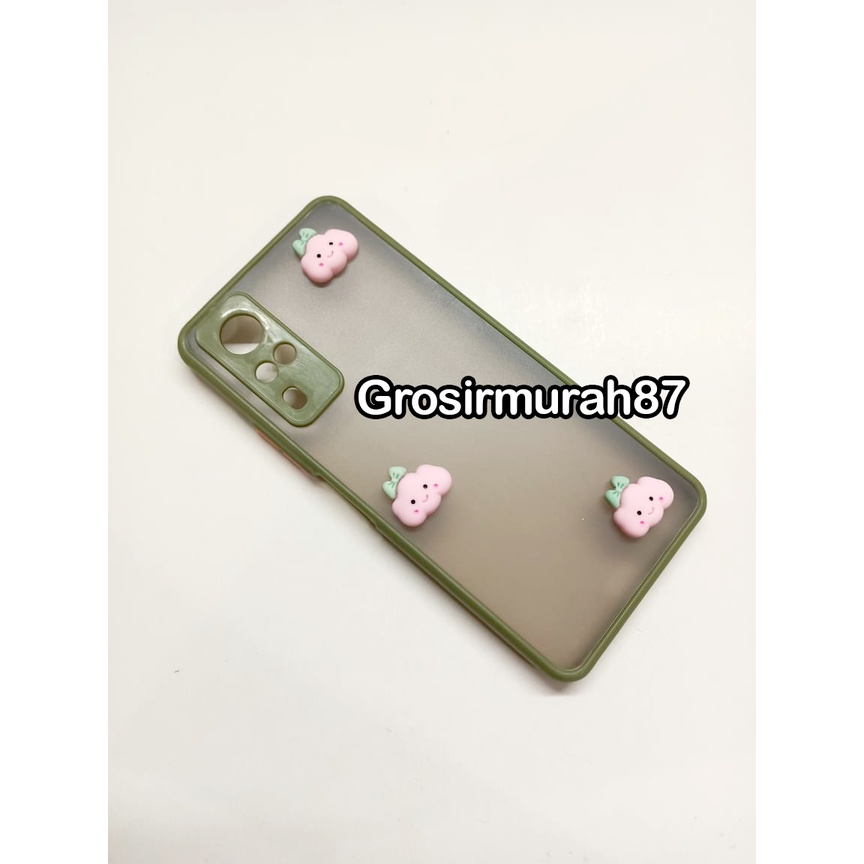 candy macaron softcase case tebal kondom hp Vivo y53s 4G 2021 Pink maroon kuning hitam navy
