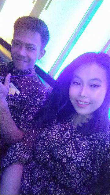 Keluarga Batik Couple Sarombit Seragaman Kondangan Tanah Abang Wanita Murah Princess Azkana Sogan 56