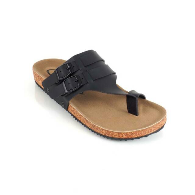 DISC 50% SANDAL KULIT GOODNESS HOLLY BLACK