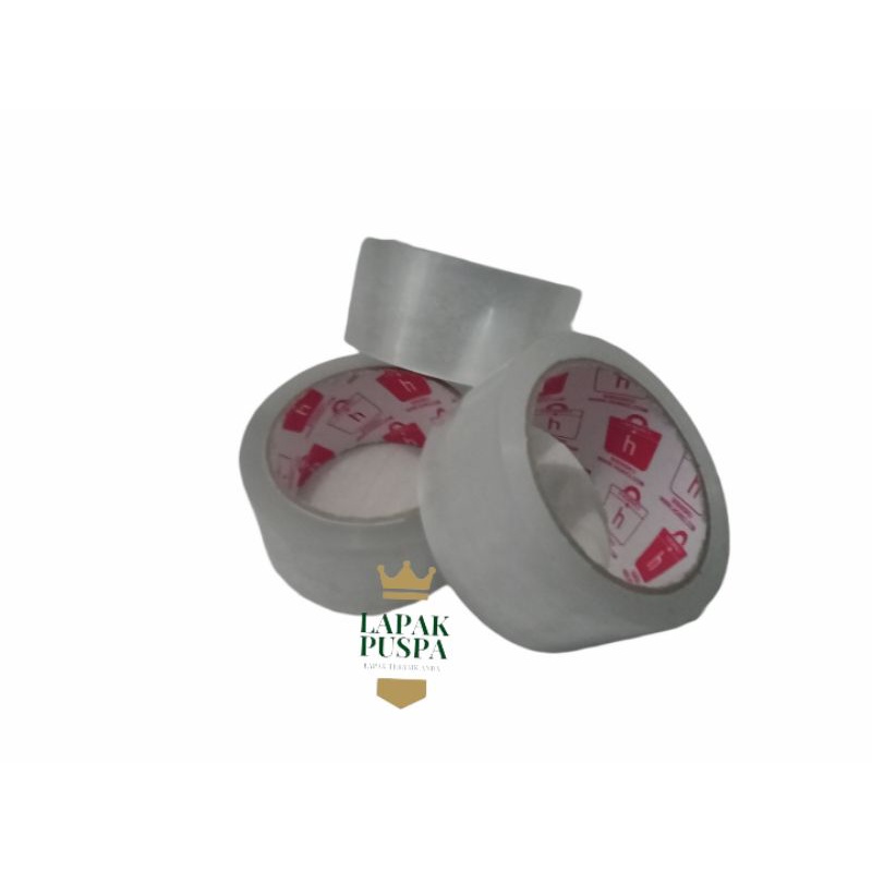 

lakban bening 90 yard isolasi selotip solatip 45 mm