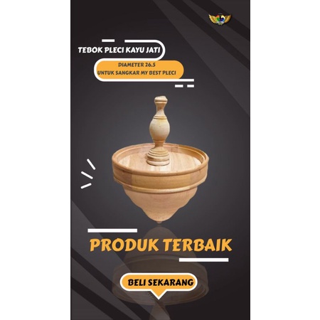 TEBOK PLECI MENTAHAN DIAMTER 26.5CM