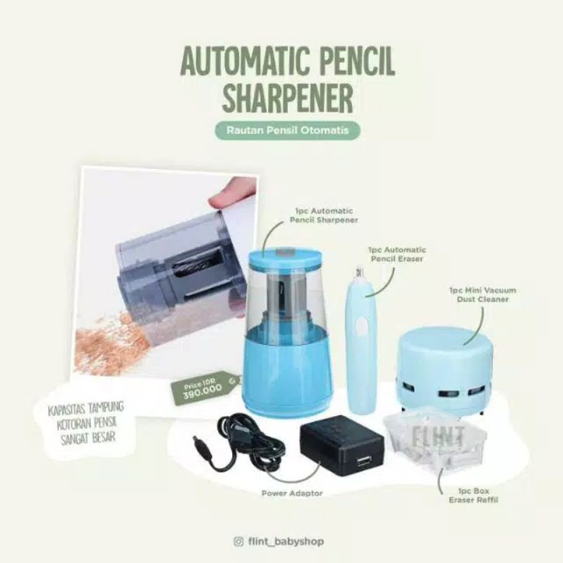 

REFILL Eraser rautan otomatis penghapus otomatis penyedot kotoran penghapus