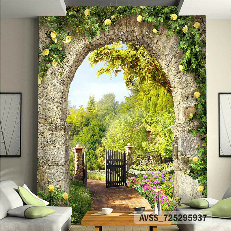 Wallpaper Dinding Pemandangan Alam - Wallpaper Tema Alam - Wallpaper Dinding 3D - Wallpaper 3D - Wal