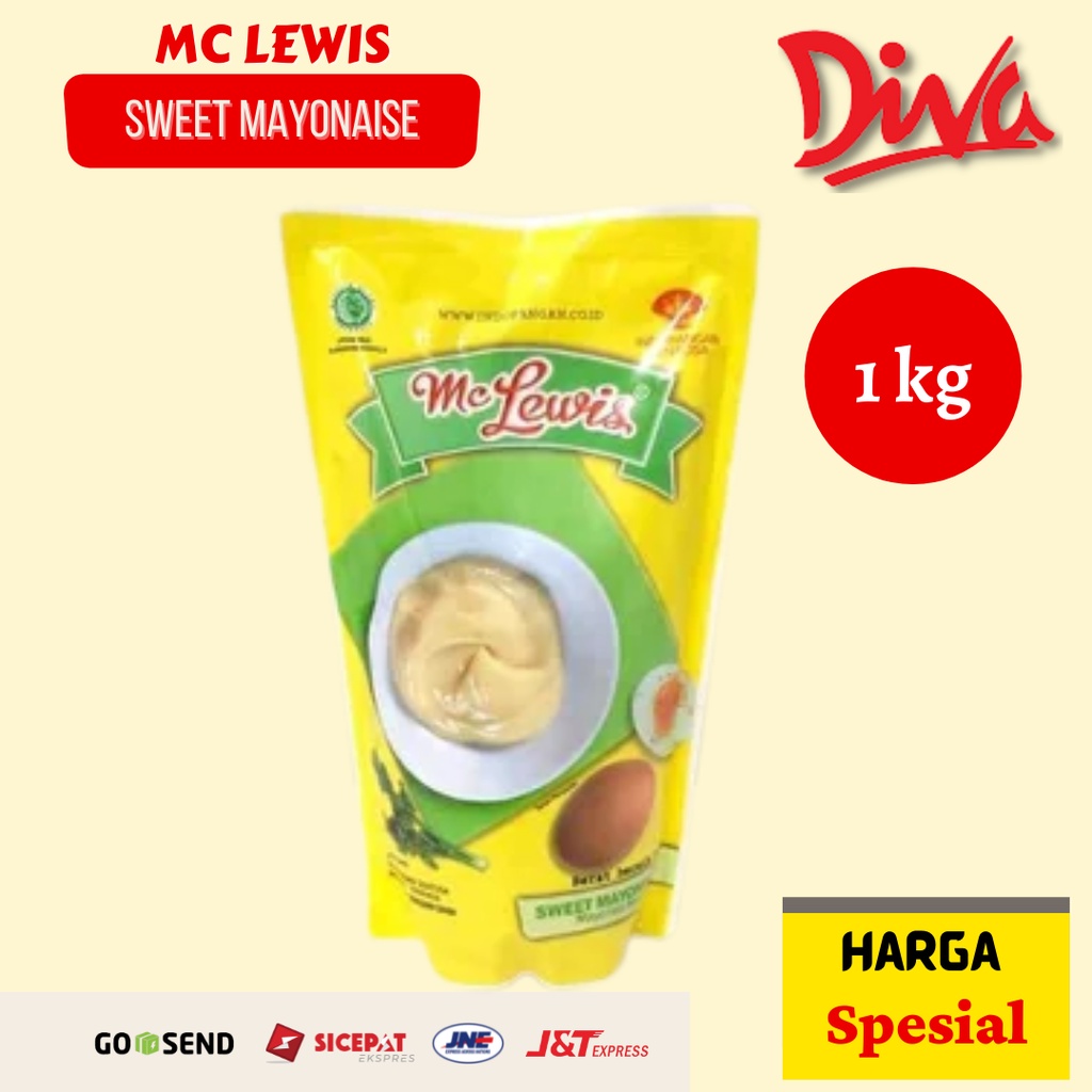 

[1kg] Mc Lewis Sweet Mayonaise / Mayonaise Manis