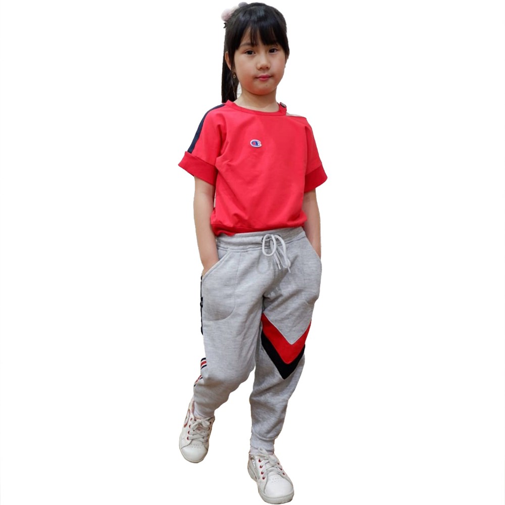 Celana Panjang Jogger Training Anak perempuan model terbaru - XSHOP Kenetth Girl