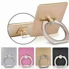 IRing logo + pack plastik emas non hook ringstand holder cincin phone