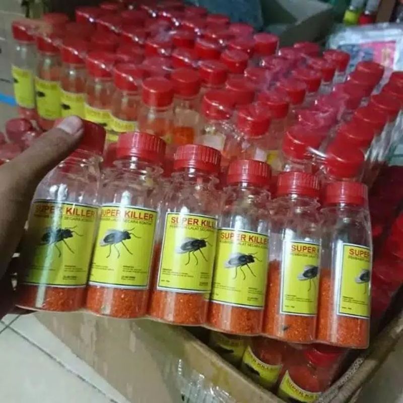 Racun lalat ampuh obat lalat super killer basmi lalat obat lalat tabur bubuk